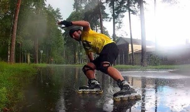 Apakah Boleh Bermain Sepatu Roda Saat Hujan Bagian 1